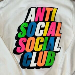 multicolor antisocial social club hoodie 2017